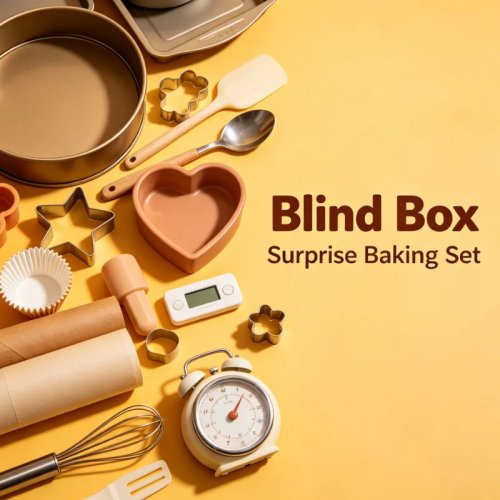 Милые многофункциональные силиконовые формочки Mystery Box – разные размеры для домашних десертов DIY