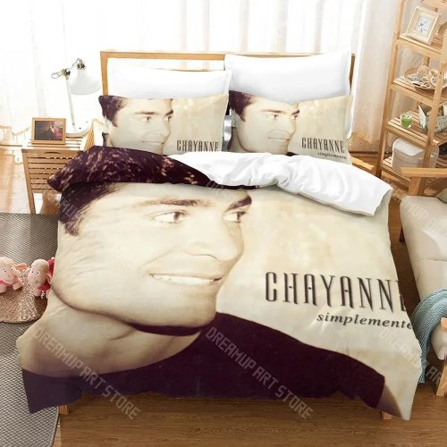Bộ chăn ga gối Anime Chayanne In 3D - Bộ vỏ chăn cho giường đơn, twin, full, queen và king - Trang trí phòng ngủ cho người lớn và trẻ em
