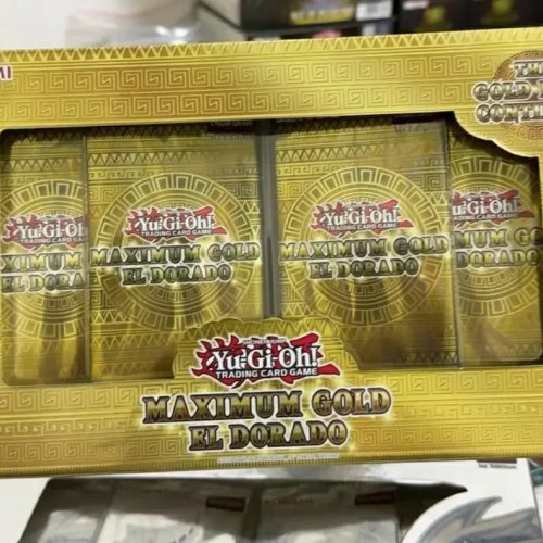 Yu-Gi-Oh! كونامي ديل مونسترز MGED ماكسيموم جولد إلدورادو مجموعة TCG بالإنجليزية صندوق معززات مختوم