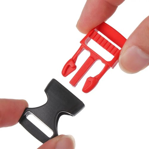 Fivelas para Correia do Queixo do Capacete de Moto - Fechos Flexíveis Motocross