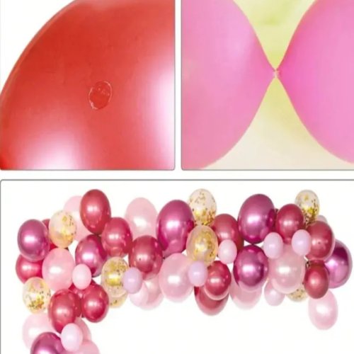 100/200/300 pz Punti adesivi trasparenti per palloncini, biadesivo rimovibile per decorazioni da festa