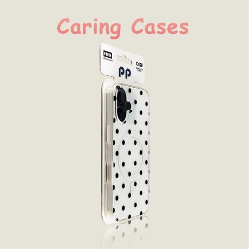 Custodia per iPhone 17 Pro Max Nero Pois Magnetici Silicone Antiurto Protettiva Compatibile con iPhone 16/15/14/13