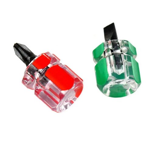 2-teiliges Mini-Kreuzschlitzschraubendreher-Set, tragbares Reparaturwerkzeug