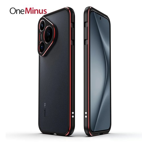 Lightweight Metal Alloy Bumper Case for Huawei Pura 70 Ultra/70 Pro+, Anti-Scratch, Heat Dissipation, with Lens Protector