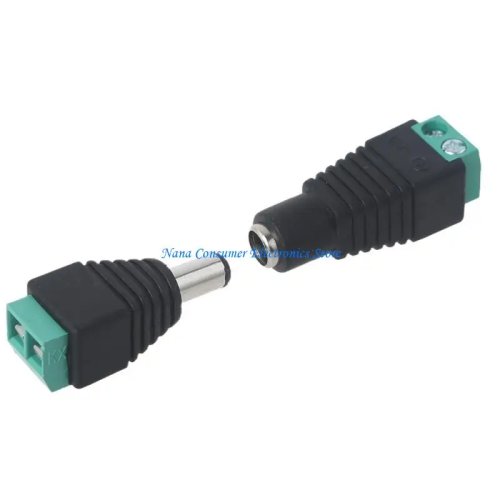 อะแดปเตอร์ไฟ G7NE สำหรับกล้องวงจรปิด 5.5mm x 2.1mm หัวต่อตัวผู้/ตัวเมีย