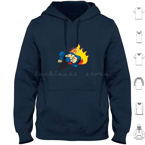 Sudadera con capucha Duck Down Music de manga larga negra rap hip hop