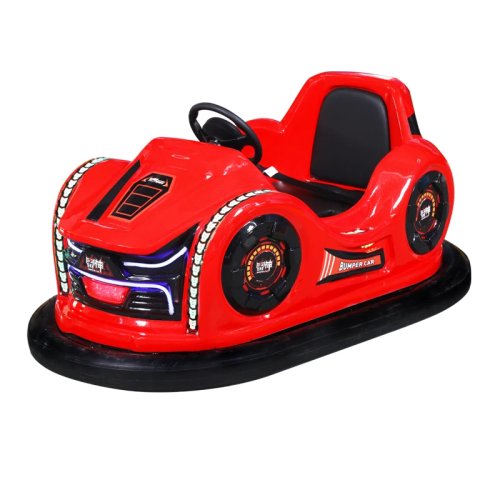 Coche de choque para niños 48V 650W con control remoto, interior/exterior, uso comercial para centros comerciales y escuelas