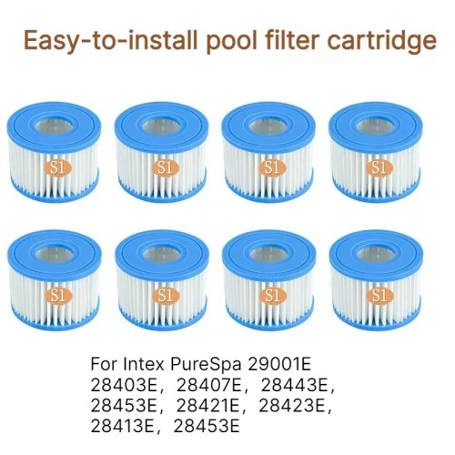 ตลับกรองทดแทนสำหรับ Intex PureSpa รุ่น S1 (29001E) - ตัวกรองน้ำสปา ติดตั้งง่าย
