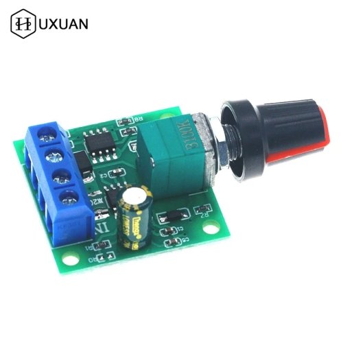 1 Ud. Controlador de Velocidad Motor DC PWM Ajustable 1,8V-12V