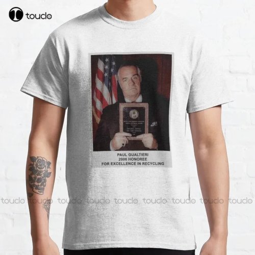 Kaos The Sopranos Paul Gualtieri 2006 Honoree - Desain Klasik, Unisex Dewasa Remaja, Sablon Digital