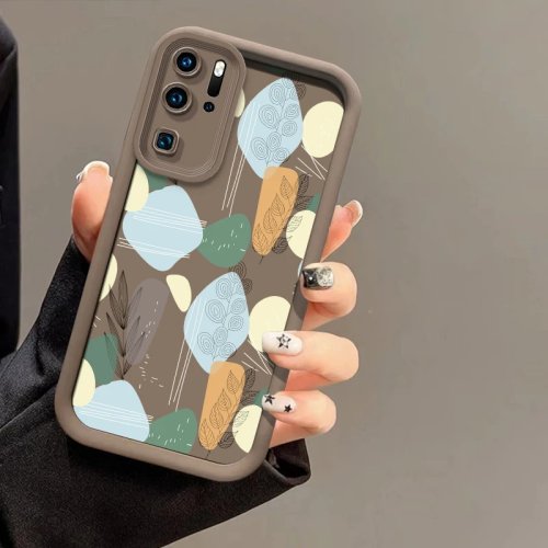 Custodia per telefono con design alla moda per Infinix Hot 70, 60 Pro Plus, 50, 60, Note 30, 40, 40s, Edge 50, 40 Pro - silicone opaco TPU morbido