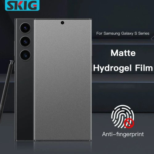 サムスンギャラクシー S24 S23 S22 S21 S20 Ultra Plus FE 用 マットなハイドロゲルフィルム、指紋防止スクリーンプロテクター