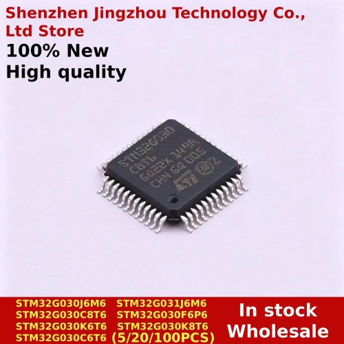 5/20/100 шт. 100% новый Микроконтроллер STM32G030J6M6 STM32G031J6M6 STM32G030C8T6 STM32G030F6P6 STM32G030K6T6 STM32G030K8T6 STM32G030C6T6