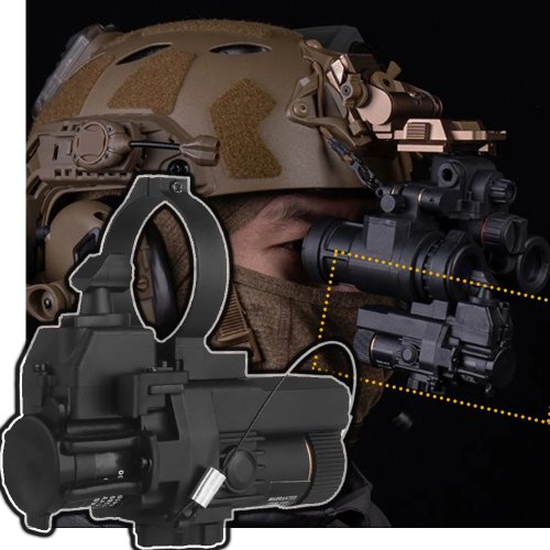 PAS-29 Clip-on Warmtebeeldmodel voor airsoft - 1:1 dummy, zonder functie, voor PVS15/18/24/31