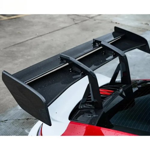 Body Kit Serat Karbon Setengah Kering Gaya GT3 RS dengan Bumper Depan Belakang, Fender, Spoiler, Kap Mesin untuk Porsche 911 992 2018-2024