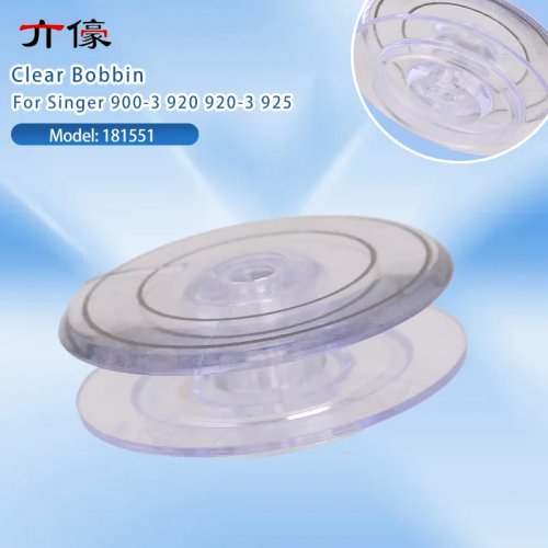 Bobinas transparentes para máquina de costura Singer 900-3, 920, 920-3, 925 | Acessórios de costura