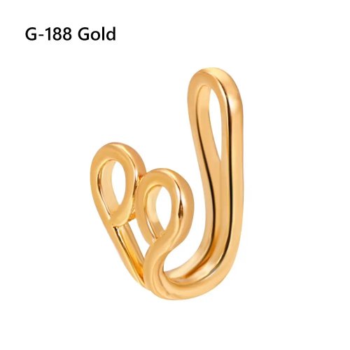 Bague de nez clip en cristal pour femmes et filles – sans perçage, style africain