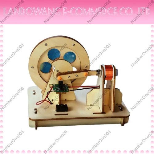 Model Motor Elektromagnetik Mikro untuk Eksperimen Ilmiah