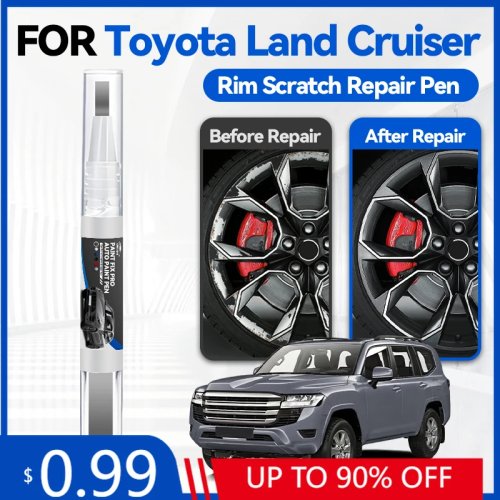 Lackstift für Toyota Land Cruiser - Schwarz 202B, Kratzer-Reparatur für Radnabe