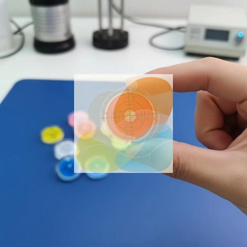 Nível de bolha redondo mini 32mm de alta precisão com marcação de graus para instalação de escadas e nivelamento de pisos