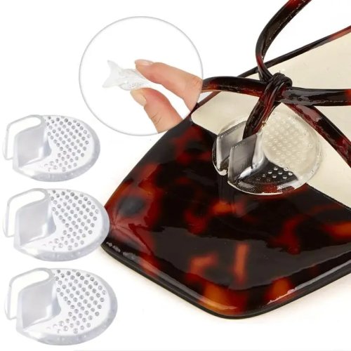 Protectores de gel invisibles para chanclas - Antideslizante Almohadillas para dedos (2-10 uds)