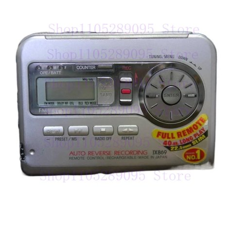 AIWA Walkman JX869, полный функционал, запись и воспроизведение кассет