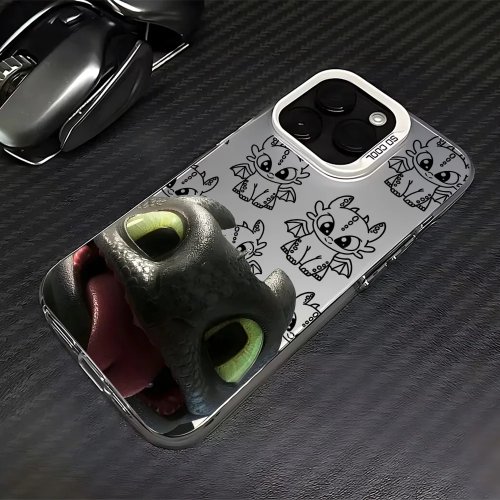 Capa How to Train Your Dragon para iPhone 18 17 17e 16e 16 15 14 13 12 11 Mini Pro Max X XR 8 7 Air Plus Fosco