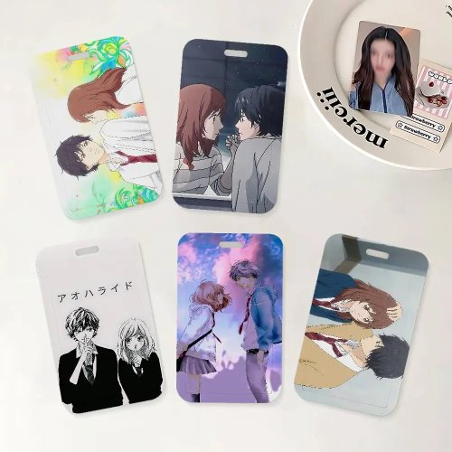 Tempat Kartu ID Anime Ao Haru Ride untuk Kantor dan Sekolah