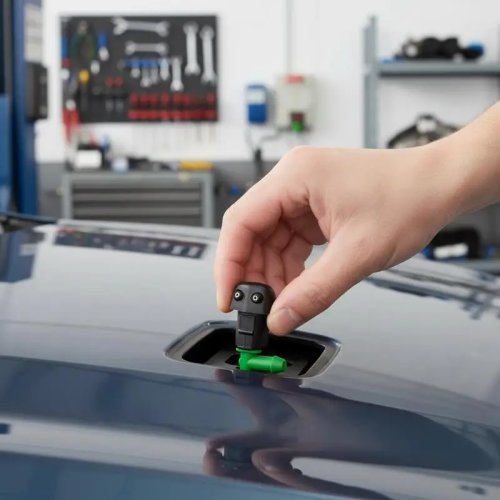Boquilla rociadora para limpiaparabrisas, repuesto resistente, ajuste universal para la mayoría de autos
