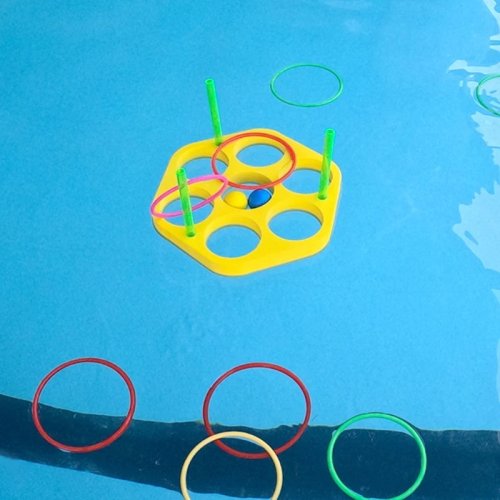 プールで遊べる浮くリング投げゲーム 子供・大人用