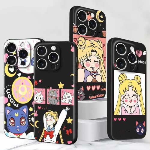Ốp lưng TPU Mèo Dễ Thương cho iPhone 17 16 15 14 13 12 11 Pro Max XR X XS 8 7 6 6s Plus 5s