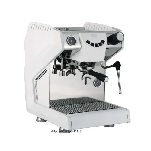 Máquina de expresso semiautomática compacta 1 grupo para casa e uso comercial
