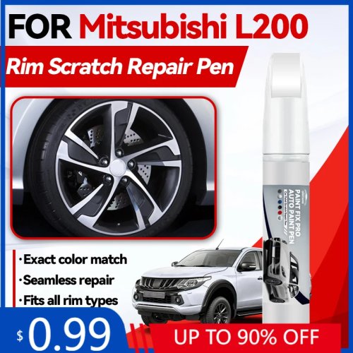 ปากกาเติมสีล้อสำหรับ Mitsubishi L200 (1996-2026) – ซ่อมรอยขีดข่วน สีส้ม/เงิน/ดำ