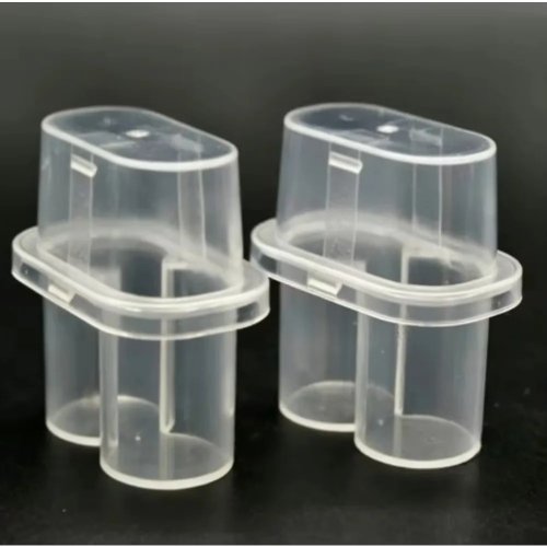 Boîte de rangement mini pour microtubes, transparente, empilable, pour tubes de congélation et petites bouteilles
