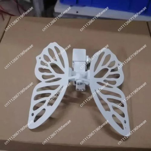 Mariposa eléctrica de alas móviles - Juguete decorativo mecánico de mariposa