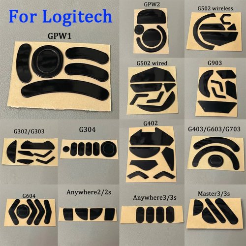 1개 마우스 피트 호환 로지텍 G102/G304/G502/G903/G900/G402/G403/G602/G700/MX Master 2/2s/3/3S, 미끄럼 방지