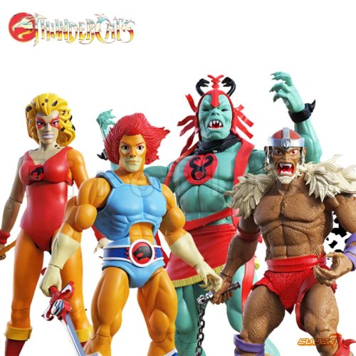 Super7 Thundercats Ultimates Mô hình hành động Wave 6 - Lion-O & Mumm-Ra (7-8 inch)