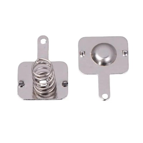 Tấm tiếp xúc lò xo pin 18650 20 cái Đầu nối lưỡng cực dương âm cho mô-đun pin DIY