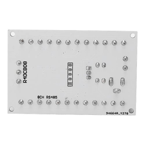 8-kanaals DS18B20 temperatuursensor module, RS485 interface, DC6-24V, voor papierloze recorder