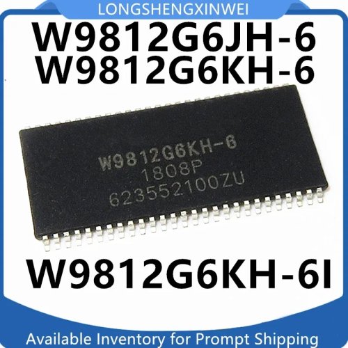 1 stuks nieuw W9812G6JH-6 W9812G6KH-6I TSOP-54 Geheugenchip 128Mbit