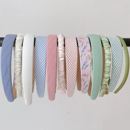 Lot de 3 serre-têtes en tissu pour femme et fille