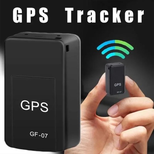 متتبع GPS GF07 ميني مغناطيسي للدراجة النارية والسيارة، محدد موقع المركبة مع تطبيق للحيوانات الأليفة والأطفال وكبار السن