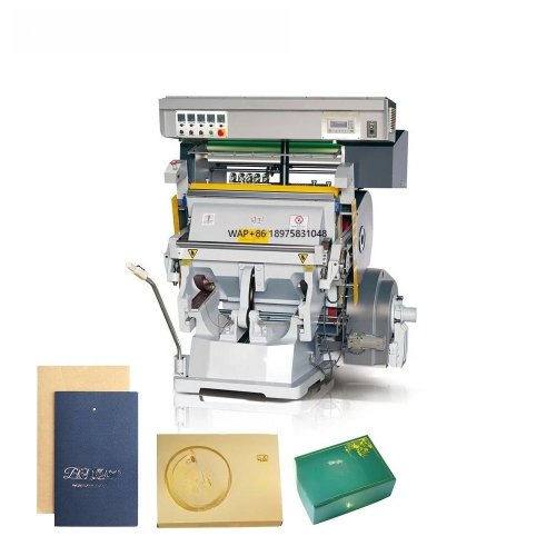 Handmatige warme foliestempelmachine voor visitekaartjes