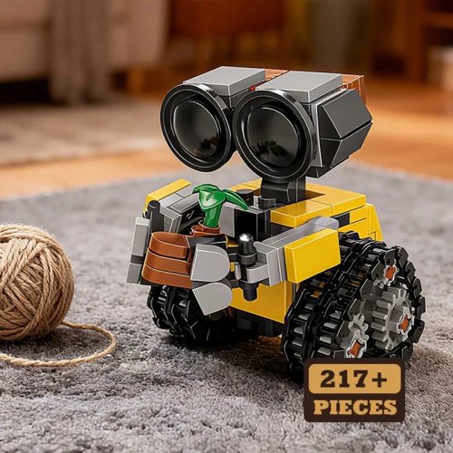 映画「ウォーリー」ロボット組み立てブロック 200個以上 MOCモデル DIYブロック 子供から大人まで楽しめる創造的なおもちゃ