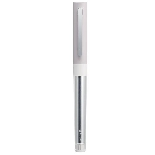 Zoom Signatur Kugelschreiber 0,5 mm Schwarz, exklusiver Rollerball-Stift mit Sandmuster, Geschenk für Vatertag oder Geburtstag