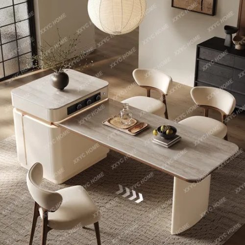 Meja Makan Modern Mewah untuk Ruang Makan atau Entryway, Replika Desainer Postmodern