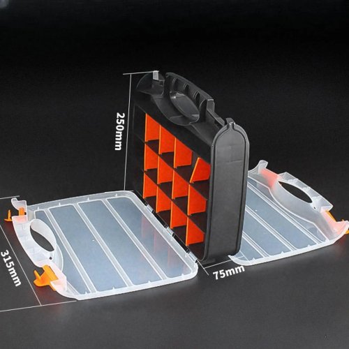 Hộp lưu trữ đa năng cho dụng cụ, ốc vít, đinh và linh kiện điện tử