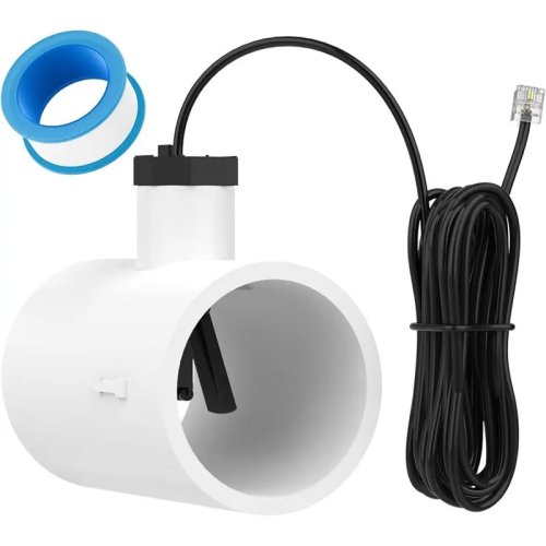 Sensore di flusso per piscina compatibile con Hayward Goldline Aquarite GLX-FLO-RP con tee e cavo