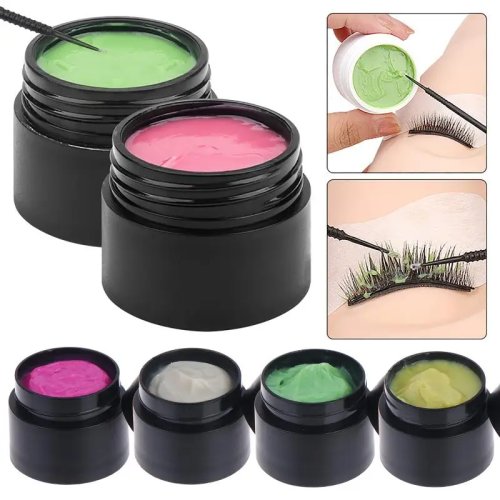 Penghilang Lem Bulu Mata Aroma Buah Segar - Gel Pelarut Lem Extension Bulu Mata Cepat, 10g, Tidak Menyengat, untuk Salon Profesional
