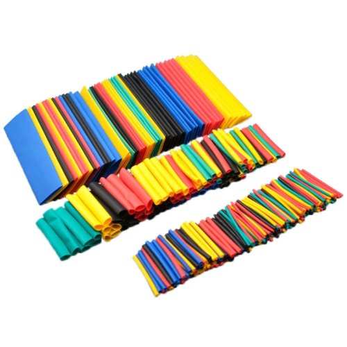 164PCS 열수축 튜브, 절연 슬리브, 전선 보호, 납땜, 자동차 배선용